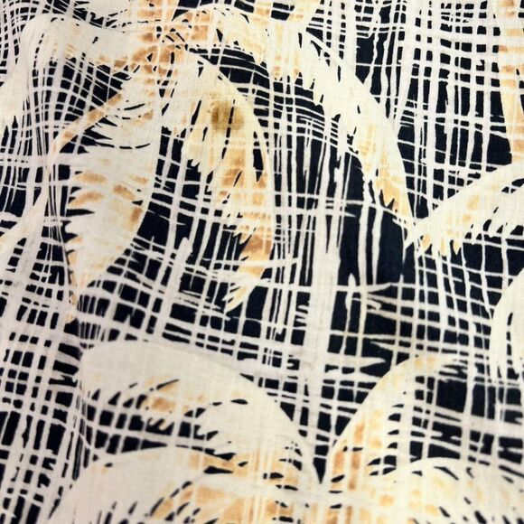 Tori Richard Honolulu Men's XLarge Hawaiian Striped Palm Tree Vacation Beach - Picture 2 of 3